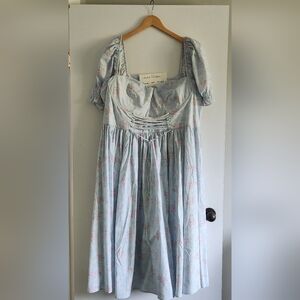 3X South of France Selkie Renaissance Dress